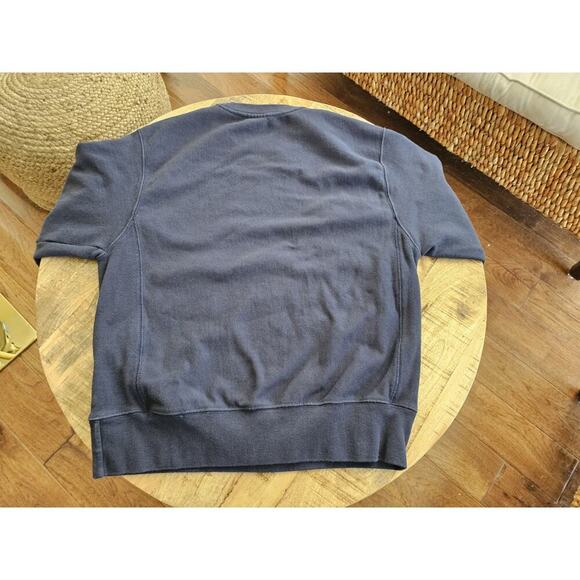 Champion Reverse Weave Crewneck 'Sea Isle City' Sweatshirt Size M Navy - Picture 10 of 10